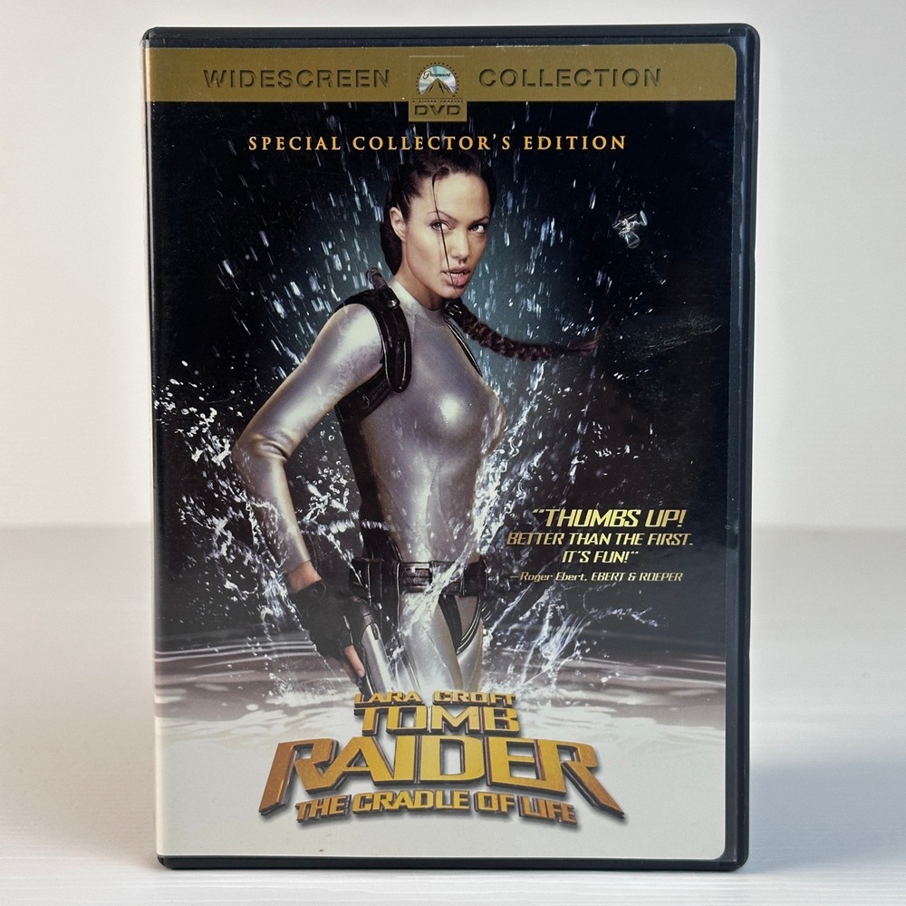 Lara Croft Tomb Raider The Cradle of Life DVD Special Collector's Edition 2-Disc